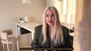 A REALTOR OFFERS ANAL SO THAT I WILL BUY AN APARTMENT. BIG ASS ANAL, FULL HD, ASS FUCK