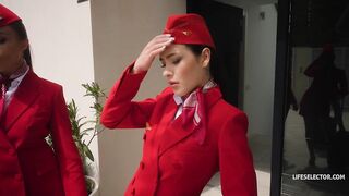 Bratty Stewardesses – Angelika Grays, Matty