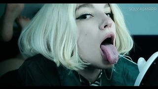 SENSITIVE ASMR – MILKY WET LICKING | EARS EATING + FEET | SOLY ASMR