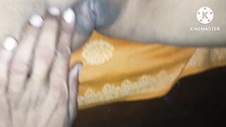 My brother-in-law first cleaned the hair of my pussy and then put rasgulla on it and ate it